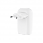  Belkin 67W Trio USB-C PD 3.1 Ταχυ-Φορτιστ΄ής με PPS BoostCharge , 3Xθύρες για APPLE iPhone 16/15 Series, MacBook Pro, AirPods, Galaxy - ΛΕΥΚΟ - WCC002VFWH