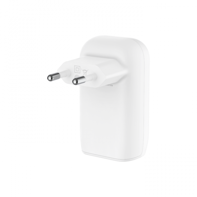  Belkin 67W Trio USB-C PD 3.1 Ταχυ-Φορτιστ΄ής με PPS BoostCharge , 3Xθύρες για APPLE iPhone 16/15 Series, MacBook Pro, AirPods, Galaxy - ΛΕΥΚΟ - WCC002VFWH