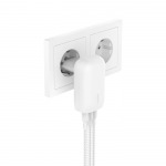  Belkin 67W Trio USB-C PD 3.1 Ταχυ-Φορτιστ΄ής με PPS BoostCharge , 3Xθύρες για APPLE iPhone 16/15 Series, MacBook Pro, AirPods, Galaxy - ΛΕΥΚΟ - WCC002VFWH