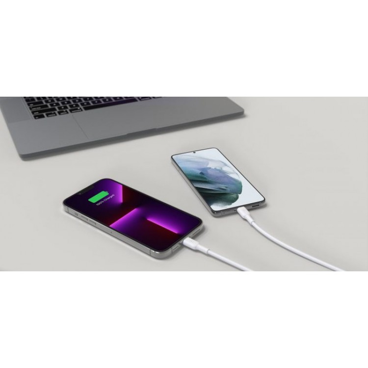BELKIN 45W Διπλος 2XUSB-C Power Delivery 3.0 & GaN Οικιακός φορτιστής PPS, για MacBook Pro, iPhone 17, iPhone Air, iPad, Galaxy S25, Pixel 10, Laptop - ΜΑΥΡΟ - WCH011vfBK