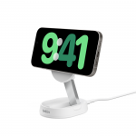 BOOST^CHARGE™ Folding Wireless Charging Stand with Qi2/MagSafe Compatible 15w, White