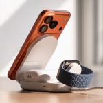 RINGKE Ασύρματος Qi2.2 MAGSAFE FOLDING Φορτιστής 25W - ΛΕΥΚΟ