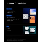 SPIGEN SGP ESSENTIAL EF302MOQ 2-in-1+C QI2.2 25W MagSafe Magnetic wireless charging station-base for Αpple iPhone, Apple Watch Series, Airpods - BLACK - ACH10399