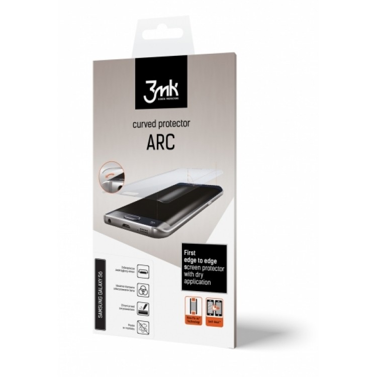 3MK Μεμβάνη προστασίας CURVED ARC για Samsung Galaxy S6 EDGE PLUS