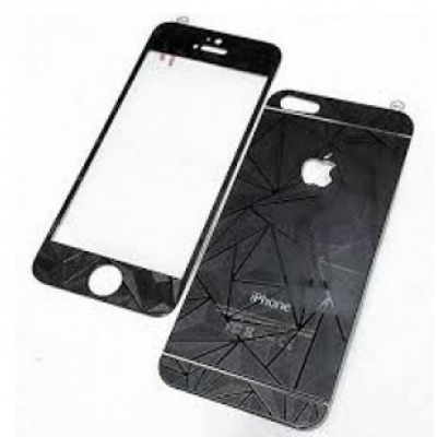 Γυαλί Προστασίας 3D Fullcover για οΘόνη και πλάτη, για Apple iPhone 6 PLUS 6s PLUS - Μαύρο 