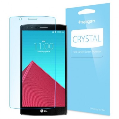 Spigen SGP Μεμβράνη Προστασίας LCD Film Crystal CR για LG G4