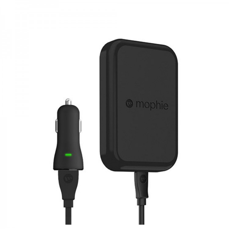 Mophie Wireless Charging PAD Βάση Qi Ασύρματης φόρτισης Αυτοκινήτου universal για SMARTPHONES - ΜΑΥΡΟ - 3452_WRLS-VENT-BLK