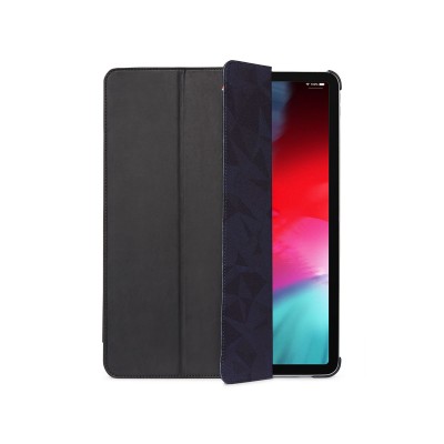 Case Decoded Genuine Leather Folio Slim C for Apple iPad Pro 12.9 3RD GEN 2018 - BLACK - D8IPAP129SC1BK