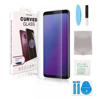 HOFI UV GLASS Tempered Glass Case Friendly Fullcover 3D FULL CURVED 0.3MM for HUAWEI P30 PRO - CLEAR