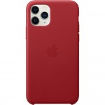 Θήκη Γνήσια Apple Δερμάτινη για iPhone 11 Pro 5.8 - ΚΟΚΚΙΝΟ - MWYF2ZMA