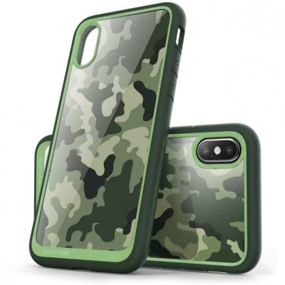 Θήκη SUPCASE UNICORN BEETLE Style για Apple IPHONE X, XS - Camo ΠΡΑΣΙΝΟ - SUP-iPhoneX-UBStyle-CamoGree