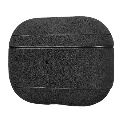 Case iCarer Alcantara Leather for Apple AirPods Pro - Black - IAP060