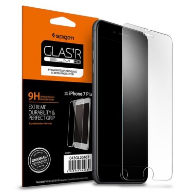 Spigen SGP Tempered Glass GLAS.tR SLIM for iPhone 7 PLUS, 8 PLUS - 043GL20608