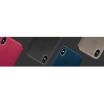 Θήκη Γνήσια Apple Δερμάτινη πορτοφόλι για APPLE iPhone X/XS - KOKKINO - MRWX2ZMA