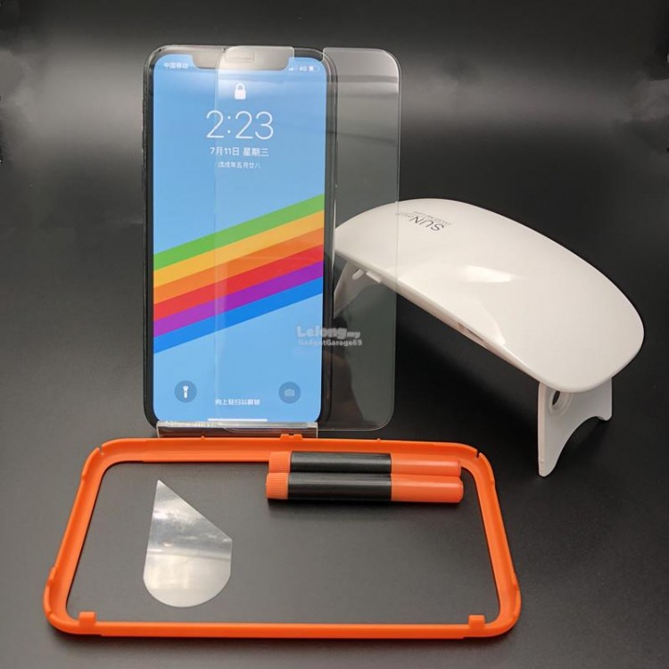 T-MAX UV GLASS Γυαλί προστασίας Case Friendly Fullcover 3D FULL CURVED 0.3MM για Αpple iPhone X,XS,11 PRO 5.8 - ΔΙΑΦΑΝΟ