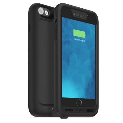 Case Mophie juice pack Waterproof H₂PRO for iPhone 6s Plus,6 Plus 2750mAh - BLACK