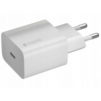 Mophie Φορτιστης οικιακός GaN USB-C PD Port 20W - MPH037WHT - ΛΕΥΚΟ