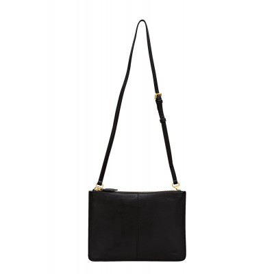 MightyPurse HButler XL BAG Genuine Leather handbag with internal powerbank 4000mAh - BLACK - MP533
