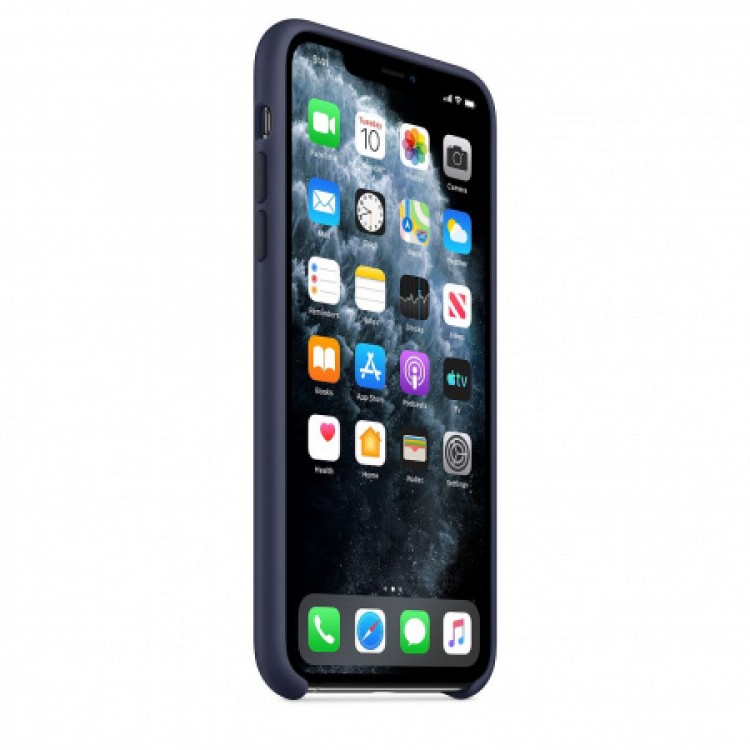 Θήκη Γνήσια Apple Silicone για iPhone 11 PRO 5.8 - ΜΠΛΕ - MWYJ2ZMA