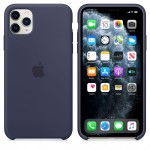 Θήκη Γνήσια Apple Silicone για iPhone 11 PRO 5.8 - ΜΠΛΕ - MWYJ2ZMA