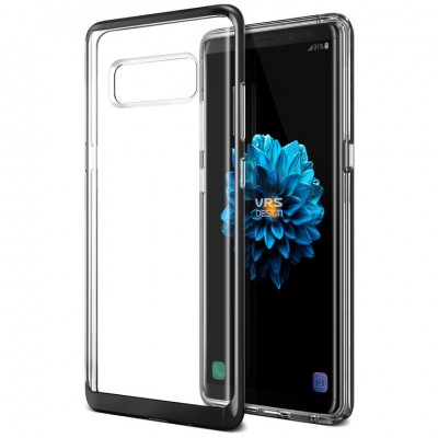 Case VRS DESIGN Crystal Bumber for Samsung Galaxy NOTE 8 - BLACK - VRSGN8-CRBDS