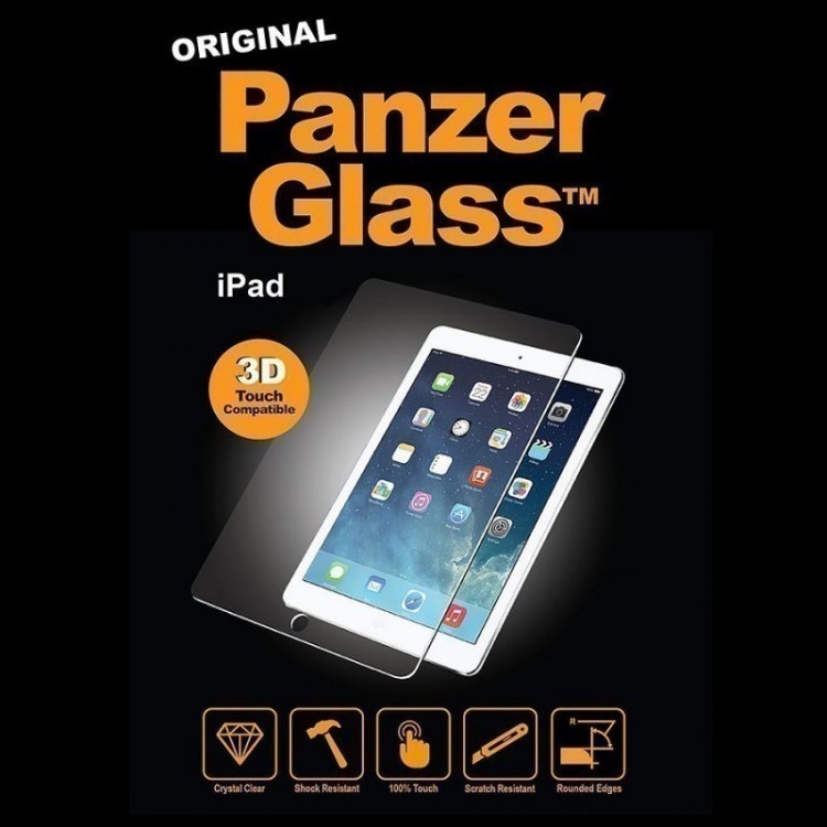 PanzerGlass Γυαλί προστασίας Fullcover 3D 0.3MM Curved Edges για Apple iPad Pro 10.5 και IPAD Air 3 10.5 (2019) - ΜΑΥΡΟ