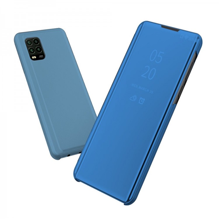 Θήκη TECH PROTECT Mirror VIEW Folio για Xiaomi Mi Note 10 Lite - ΜΠΛΕ