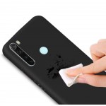 Θήκη TECH PROTECT Silicon Lite για XIAOMI smartphone REDMI Note 8 - ΜΑΥΡΟ