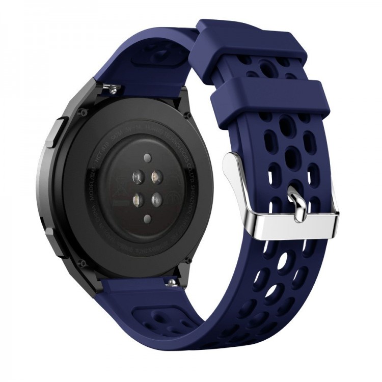 Tech Protect Bi-Color SILICONE λουράκι για Huawei Watch GT2e 46MM - ΜΠΛΕ