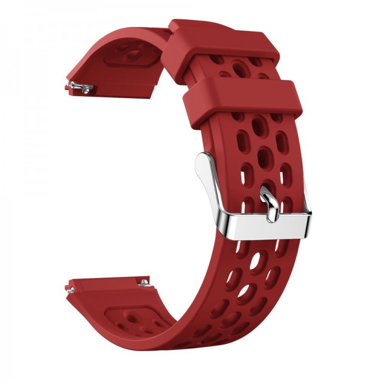 Tech Protect Bi-Color SILICONE λουράκι για Huawei Watch GT2e 46MM - ΚΟΚΚΙΝΟ