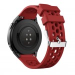 Tech Protect Bi-Color SILICONE λουράκι για Huawei Watch GT2e 46MM - ΚΟΚΚΙΝΟ