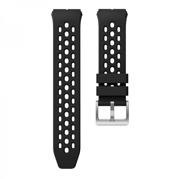 Tech Protect Bi-Color SILICONE λουράκι για Huawei Watch GT2e 46MM - ΜΑΥΡΟ