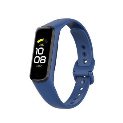 Tech Protect SMOOTHBAND Band for Samsung Galaxy Fit 2 SM-R220 smartwatch - NAVY BLUE