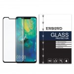 ERBORD 3D GLASS Γυαλί προστασίας Fullcover 3D 9H FULL CURVED 0.3MM για Huawei Mate 20 Pro - ΜΑΥΡΟ