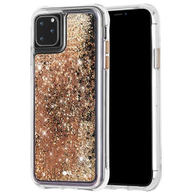 Case Case-mate Coque Glitter Waterfall series for Apple iPhone 11 PRO 2019 - GOLD - CM-CM039326