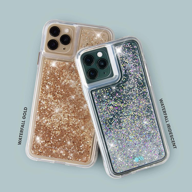 Θήκη Case-mate Coque Glitter Waterfall series για Apple iPhone 11 PRO 2019 - ΧΡΥΣΟ - CM-CM039326