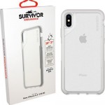 Θήκη Griffin Survivor Endurance cover για Apple iPhone X, XS - ΔΙΑΦΑΝΟ ΓΚΡΙ - GR-GIP-010-CGY 