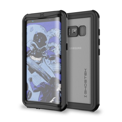 Case GHOSTEK NAUTICAL WATERPROOF for Samsung Galaxy S8 Plus - BLACK - GHOCAS626