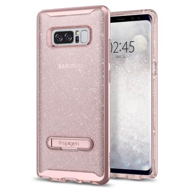 Case SPIGEN SGP Crystal hybrid Glitter for Samsung Galaxy NOTE 8 - ROSE - 587CS21845