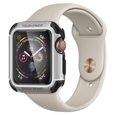 Spigen SGP Tough Armor θήκη για Apple Watch 4 44MM - ΑΣΗΜΙ - 062CS24478
