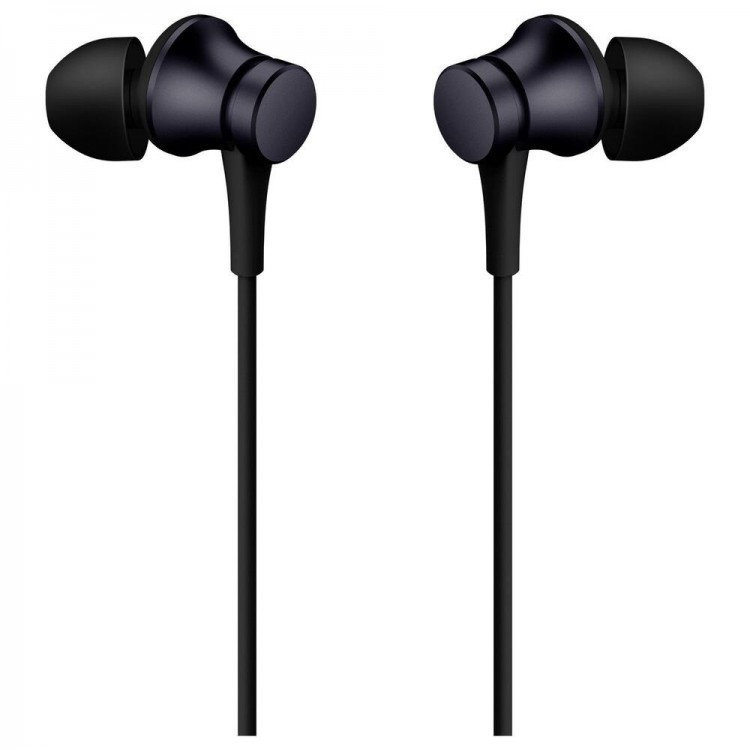 XIAOMI MI Piston Basic Edition Ακουστικά Hands-Free IN-EAR με εργονομικά EARPHONE - ΜΑΥΡΟ - ZBW4354TY